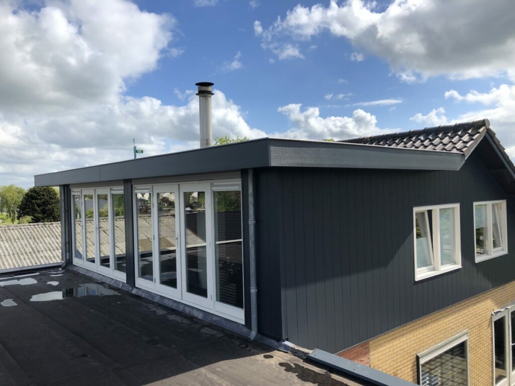 Dakopbouw door Koman Bouwbedrijf BV